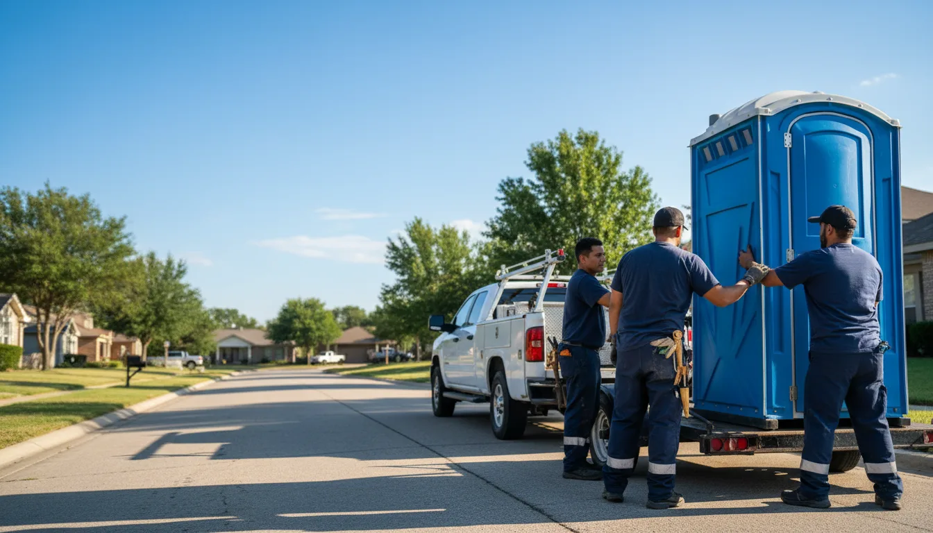Portable Toilet Rental in Ridge Farm, IL near me